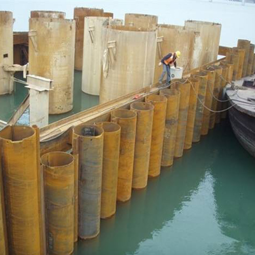 三明钢护筒现场安装